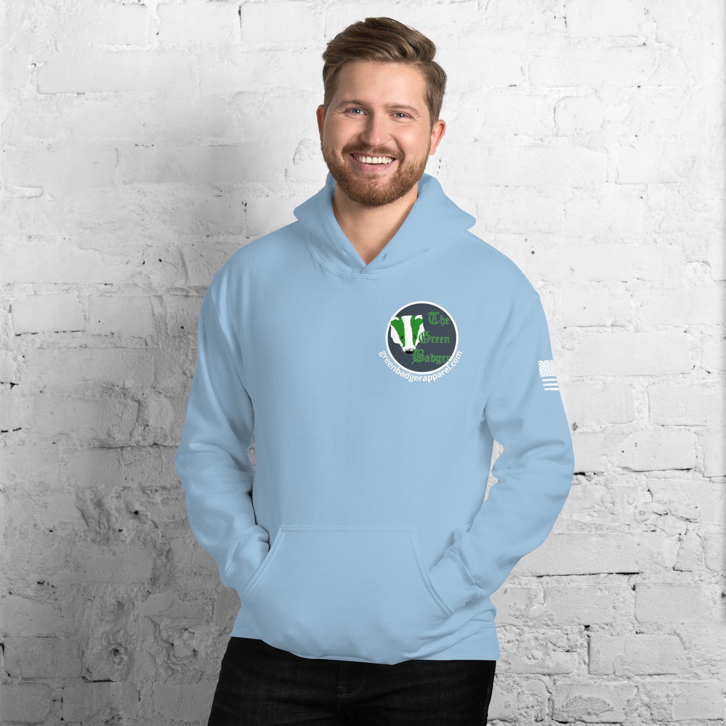 The Green Badger Unisex Hoodie