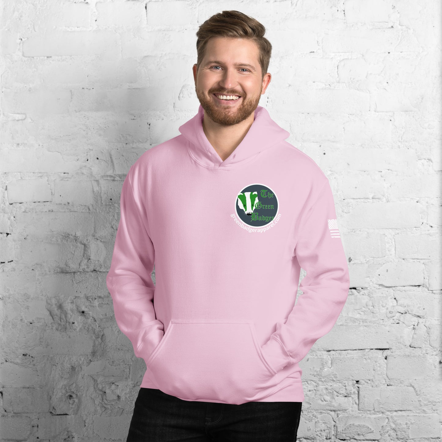 The Green Badger Unisex Hoodie