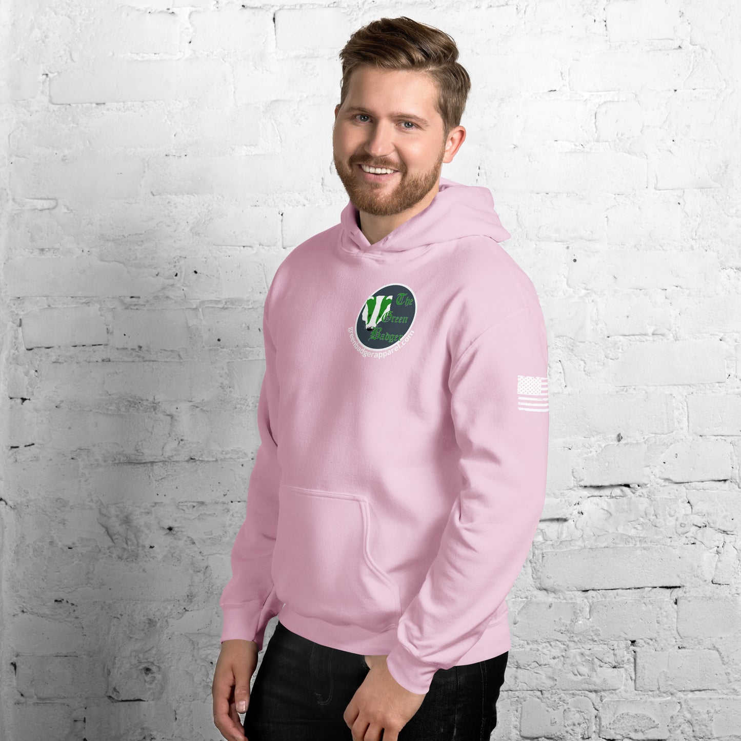 The Green Badger Unisex Hoodie