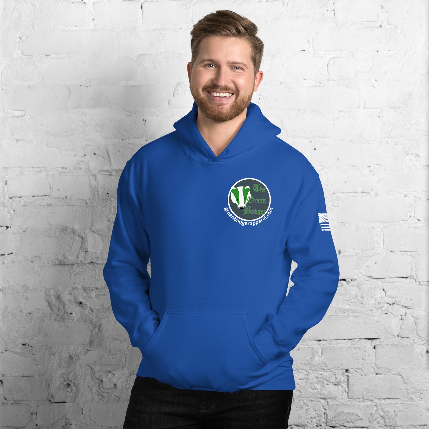 The Green Badger Unisex Hoodie
