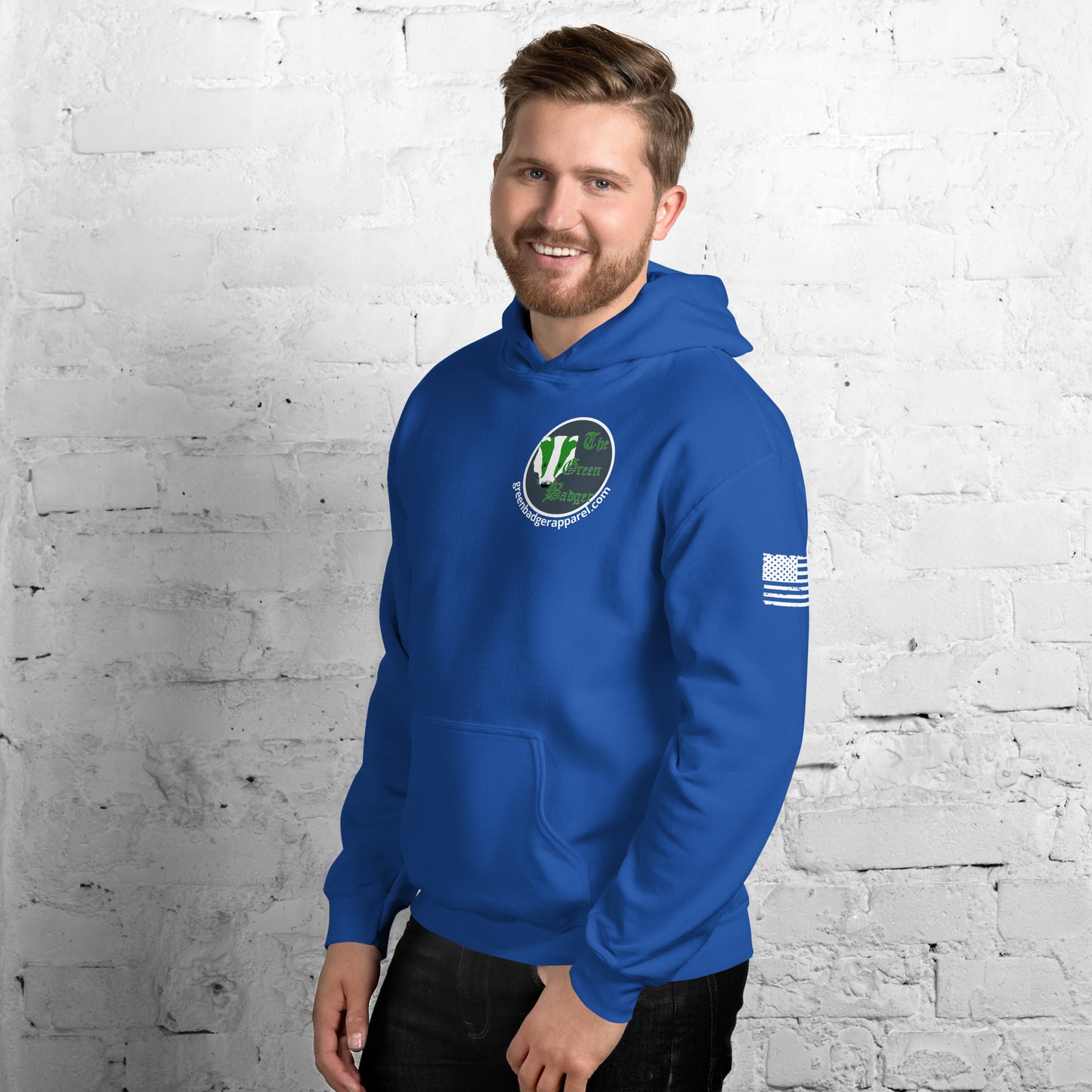 The Green Badger Unisex Hoodie