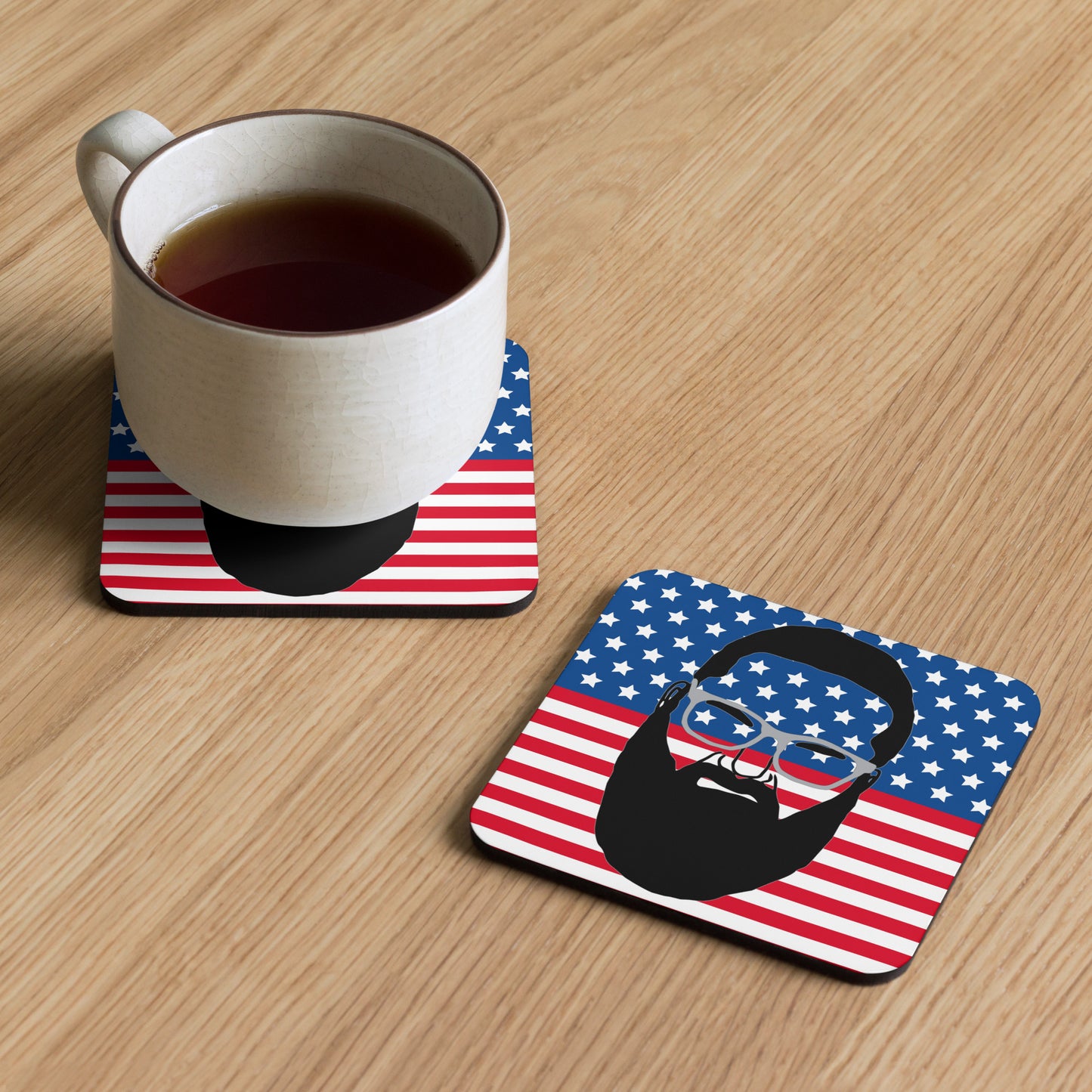 The James Cork-back coaster