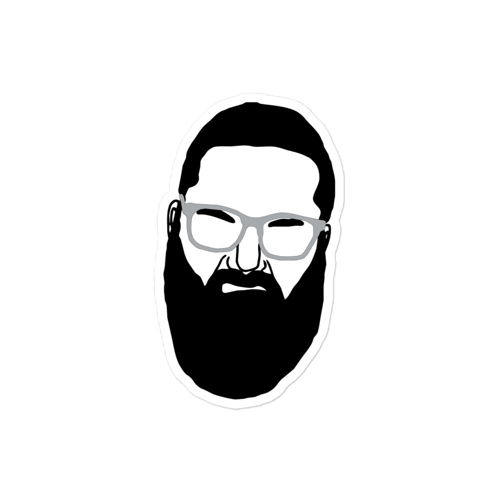 The James Bubble-free stickers