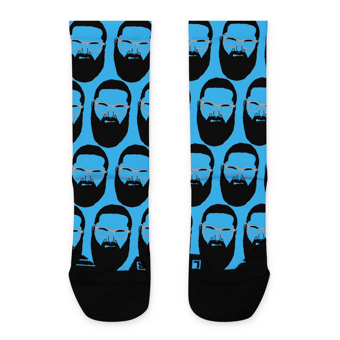 The James blue Basketball socks