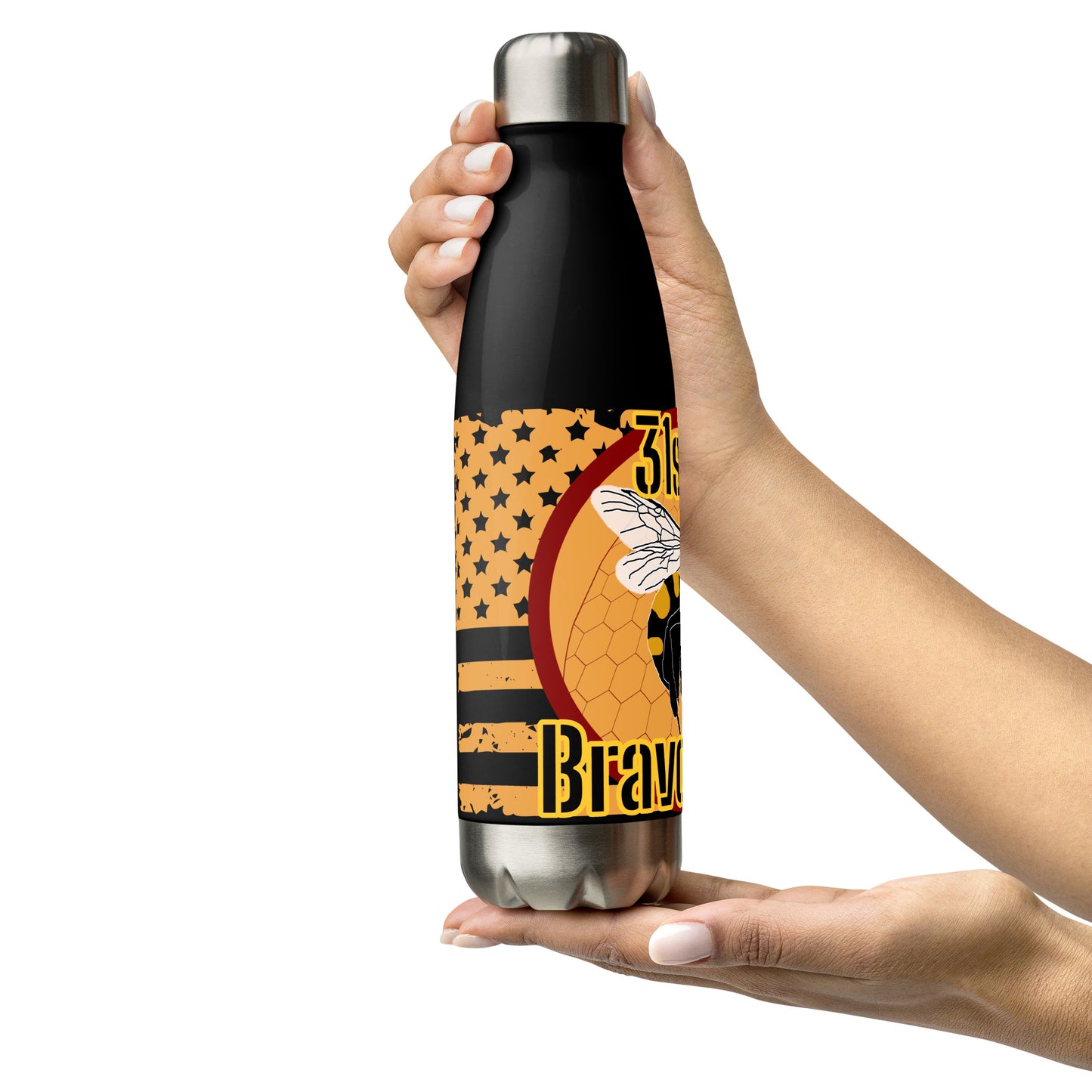 Bravo Bees Stainless Steel Water Bottle