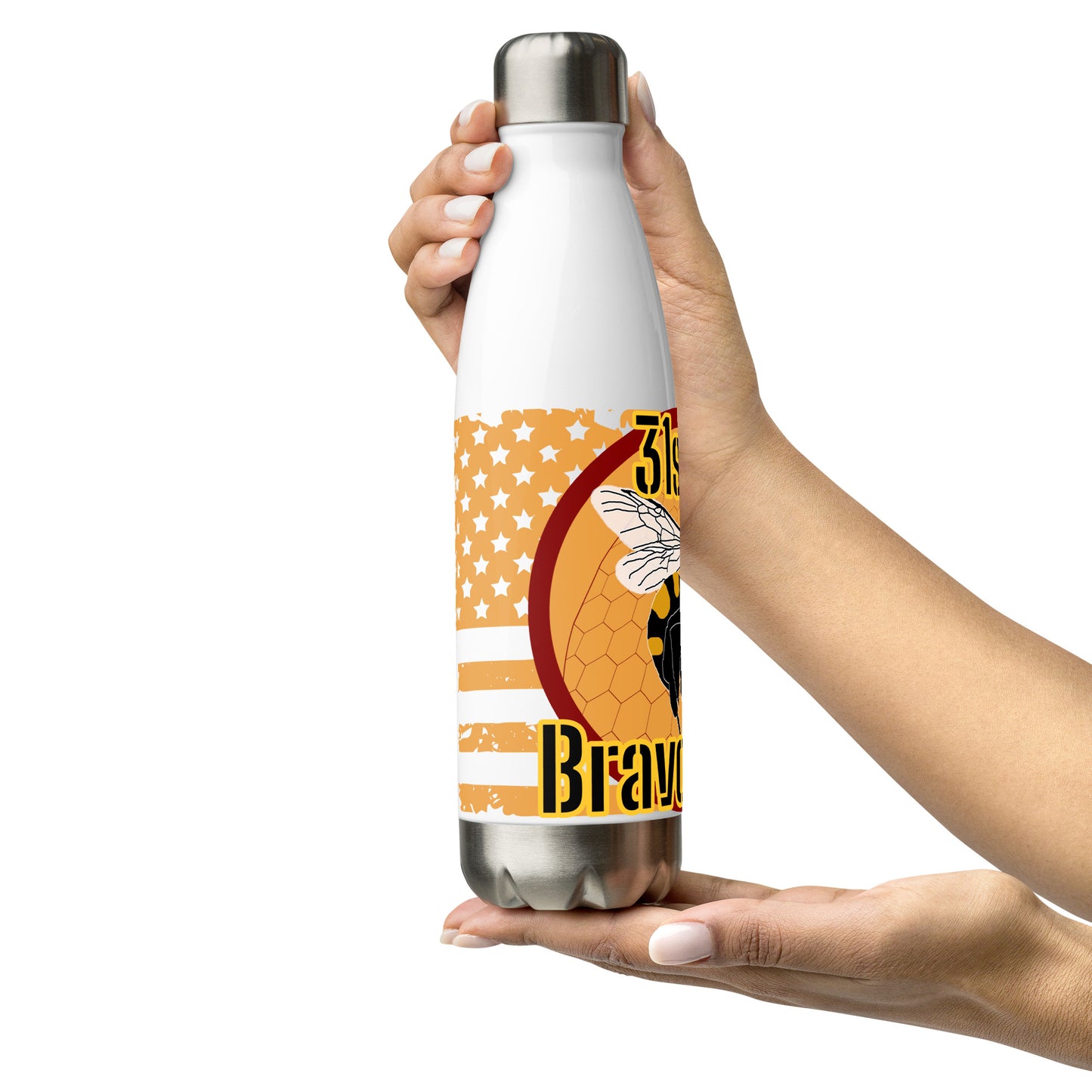 Bravo Bees Stainless Steel Water Bottle