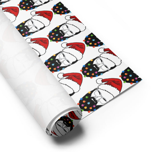 The James Seasonal Wrapping paper sheets
